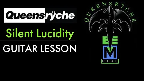 Silent Lucidity Queensryche Guitar Lesson - Riffs/Chords/Solo