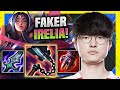 FAKER IS SO GOOD WITH IRELIA! - T1 Faker Plays Irelia Mid vs Zoe! | Season 11