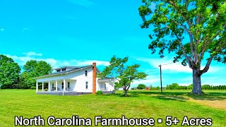 North Carolina Farmhouse For Sale | 5Ac| Homes With Land | Country Homes| North Carolina Real Estate