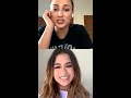 Capture de la vidéo Tori Kelly Instagram Live With Special Guest Ally Brooke (4/20/2020)