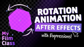 Animating ROTATION in After Effects