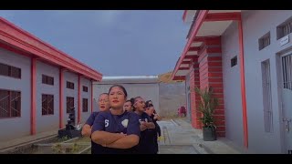 LKBB (Lomba Keterampilan Baris Berbaris) Kreasi WBP Lapas Perempuan Kelas III Manokwari