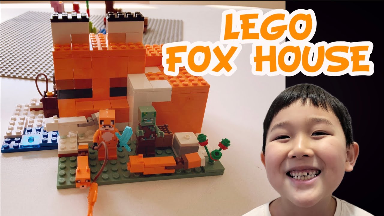 Lego Minecraft Fox House 레고 마인크래프트 여우 집 YouTube