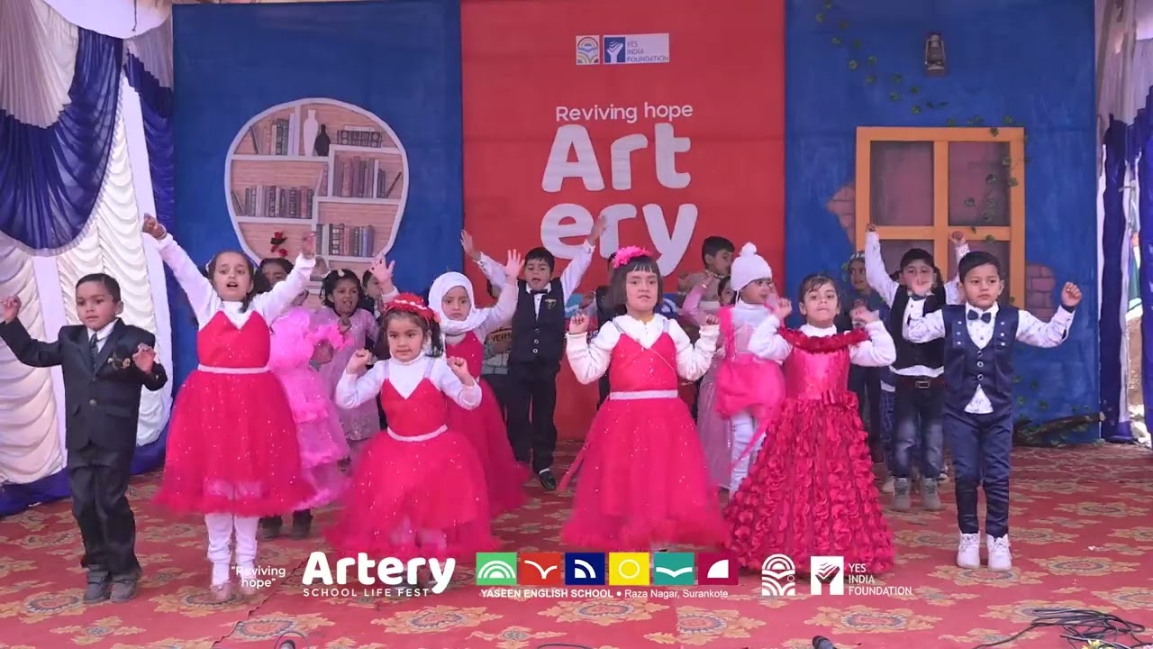 Action Song - LKG | Artery 25 | Yaseen English School Surankote