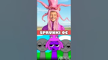 Incredibox Sprunki OC AS Humans In Real Life! 🧒 🐙