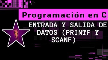 Entrada y Salida de datos en c // uso de printf y scanf
