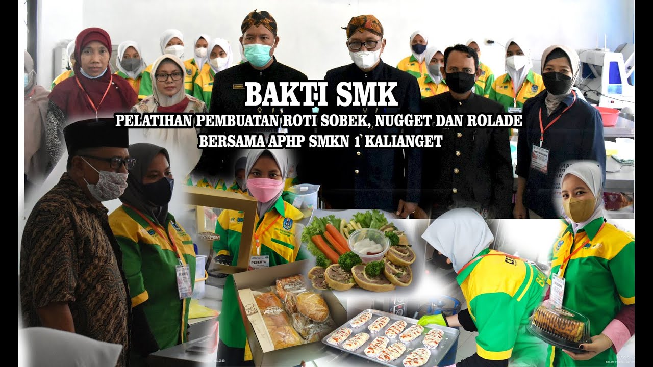 Aphp Smk Roti BAKTI SMK | PELATIHAN PEMBUATAN ROTI SOBEK, NUGGET DAN ROLADE BERSAMA ...