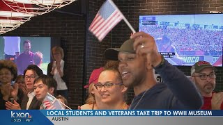 40 WWII veterans and 41 Austin-area students to visit National WWII Museum in New Orleans