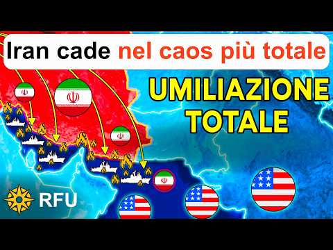 Video Iran Affonda le Proprie Navi in un Clima di totale Caos e Confusione