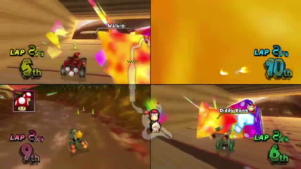 Mario Kart Wii ✦ 4 Players 