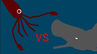 Sperm whale VS Colossal squid [AT2 Battle Arena]