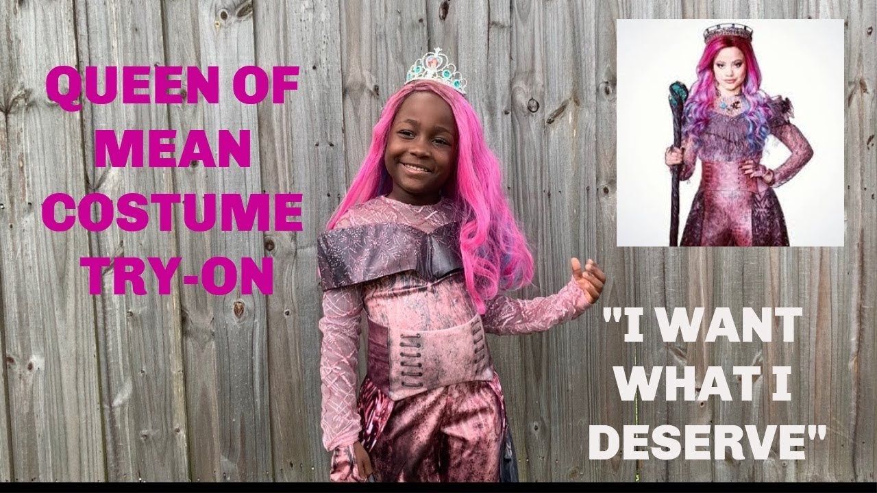 Disney Descendants 3 Audrey Queen of Mean Costume! YouTube