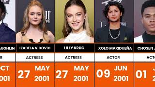 Famous Celebrities Born in 2001   You Won’t Believe Are This Young! 🌟 Information