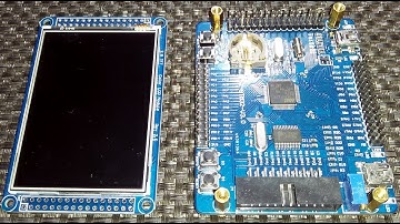 ILI9325 TFT Touch Screen Display Demo with STM32