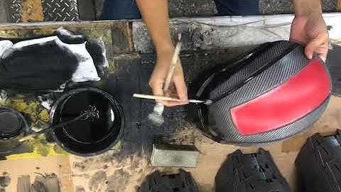 Making of the Legendary Cache N7 Helmet part 8