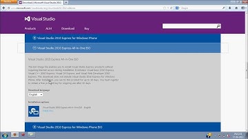 Installing Visual Studio Part 1