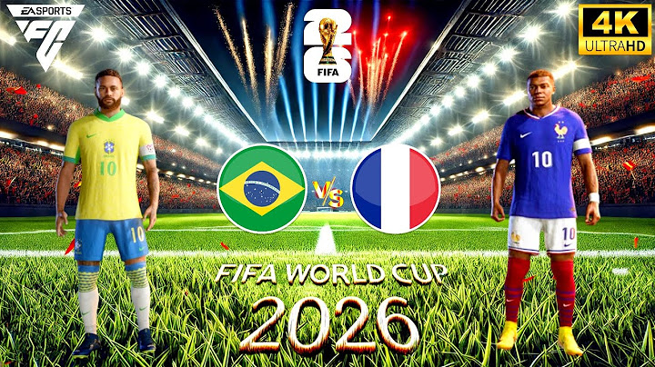 FC 25 - Brazil vs France | FIFA World Cup 2026 Final - Neymar vs Mbappe [4K60]
