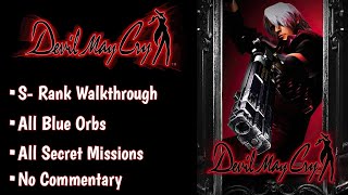 Devil May Cry HD Remaster Full Game SRank Walkthrough [All Blue Orbs/Secret Missions]