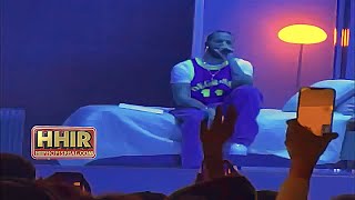 DRAKE PERFORMS ON A BED AT THE APOLLO THEATER & THE LADIES LOVE IT!!!