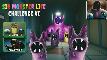 Sir Monster Life Challenge 6 - Gameplay Walkthrough Part 49 - Chapter 1,2 (Android, iOS)