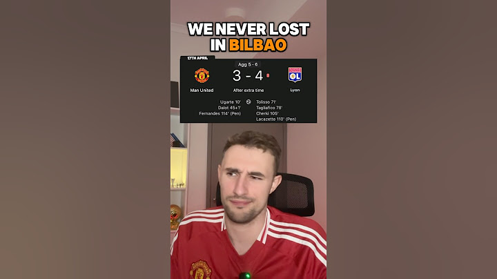 MAN UNITED NEVER LOST THE EUROPA LEAGUE FINAL!! 😭😮‍💨
