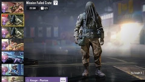 1cp Crate Scam? Mission Failed Crate Call of duty mobile