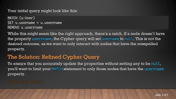 Efficiently Delete and Update Properties of Neo4j Nodes