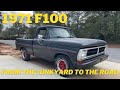 Junkyard F100 gets the brakes repaired and DRIVES!