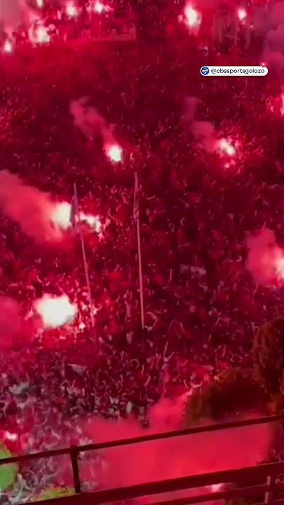 Fans take to the streets to revel in a historic Olympiacos title!