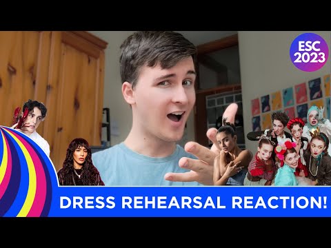 SEMI FINAL 1: DRESS REHEARSAL REACTION LIVE: EUROVISION 2023