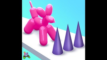 ✅ Balloon Pop Runner in All Level iOS Android Walkthrough Gameplay Trailer Update Mobile Game AKDURN