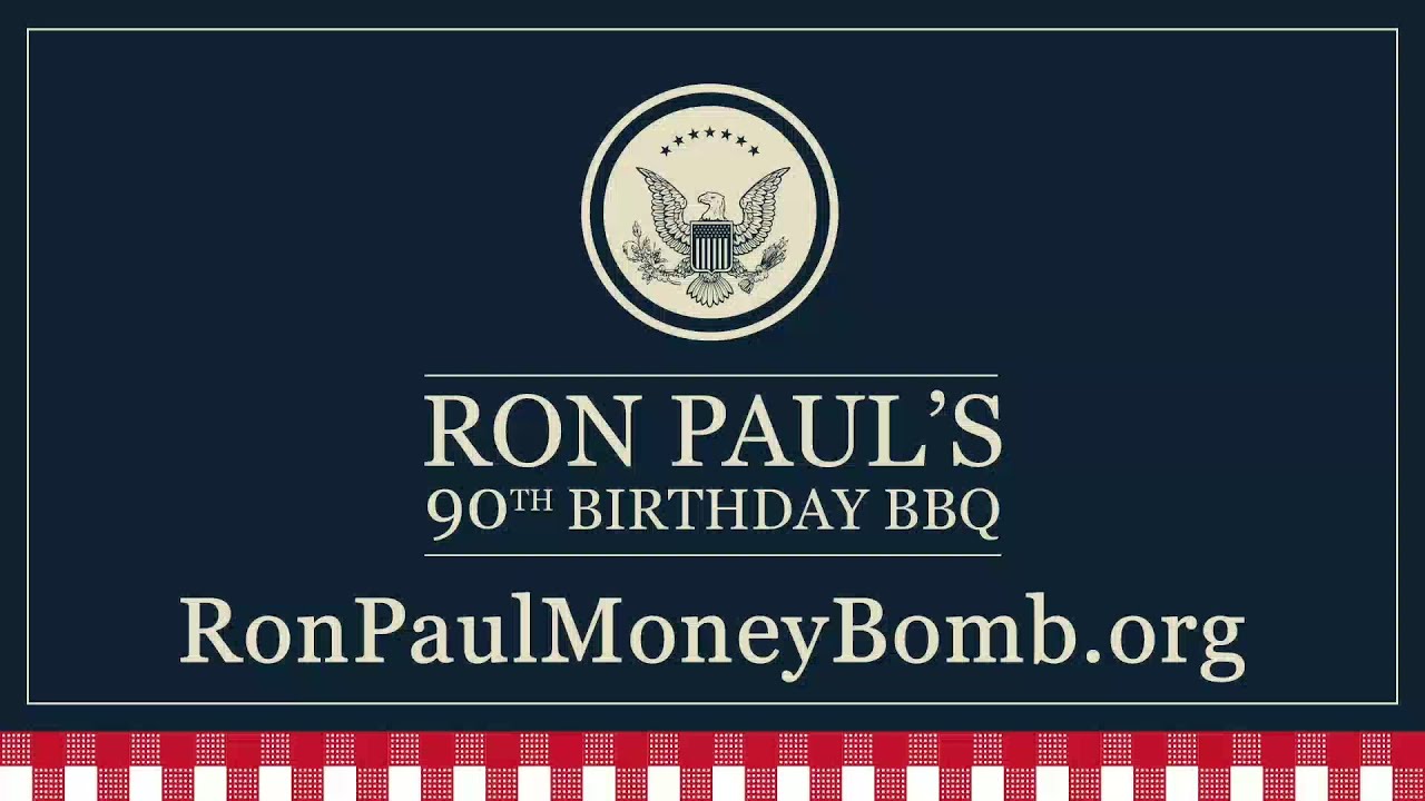 RonPaul Speeech @ The Ron Paul 90th Birthday BBQ