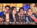 A day with my team  krack team   gulabi queen  pranjal dahiya