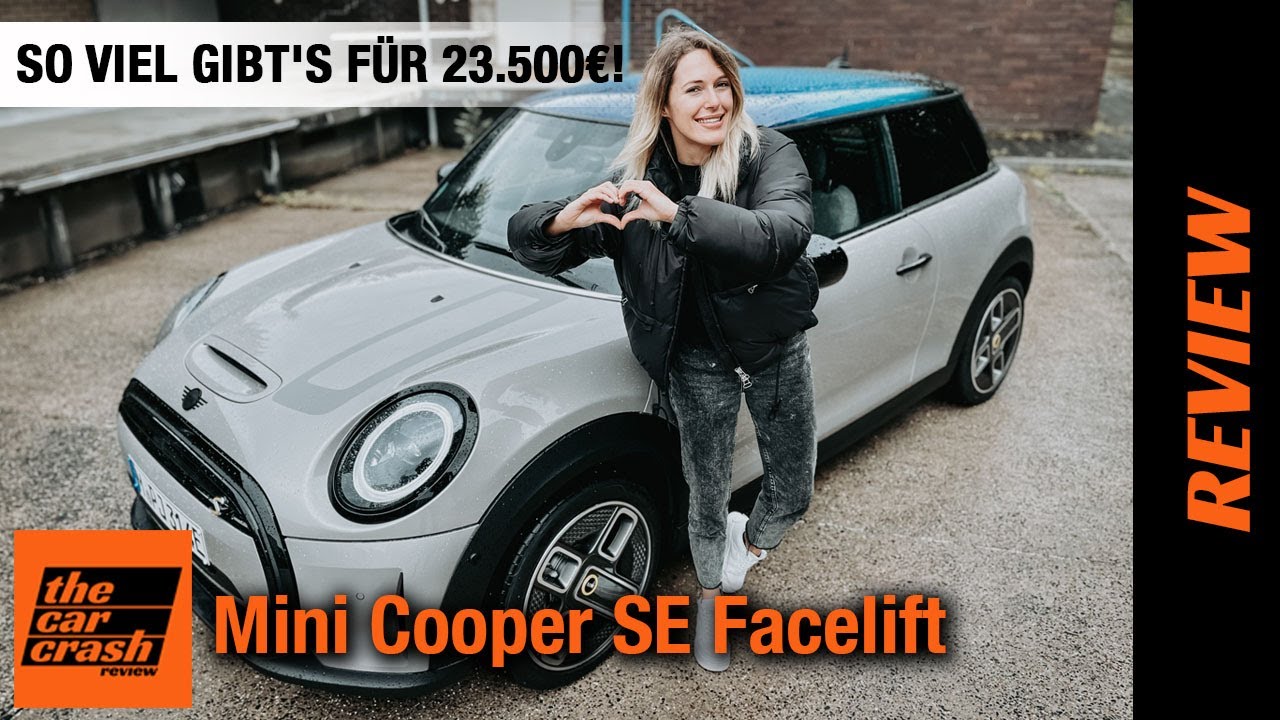 Mini Cooper SE Facelift (2021) So viel Elektroauto gibt's für 23.500€!  Fahrbericht, Review