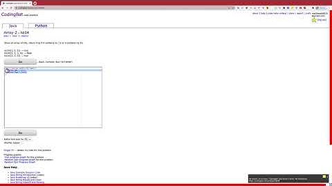 Array-2 (no14) Java Tutorial || Codingbat.com