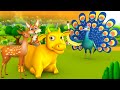 Magical Golden Cow Hindi Story - जादुई सोने की गाय हिन्दी कहानी | 3D Animated Kids Moral Stories