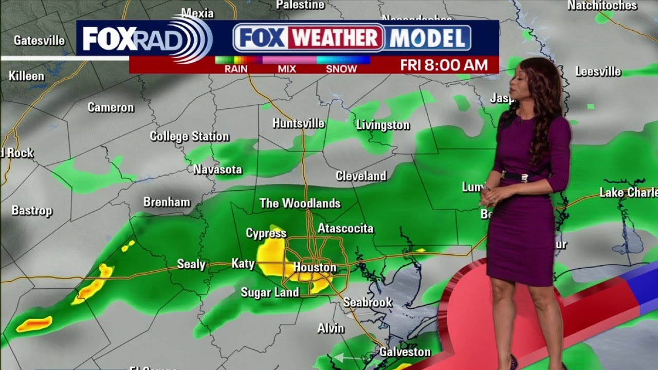 Houston weather: Latest on weekend rain chances - YouTube