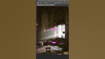 Create Fog and Lighting in Photoshop in 1-minute #shorts #photoshop #tutorial