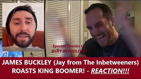Americans React | The Inbetweeners | JAMES BUCKLEY (Jay) ROASTS KING BOOMER | Reaction