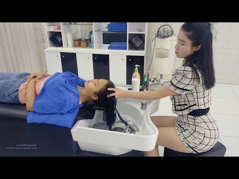 Her hands are soft but strong, Ms Diem helps me relax deeply