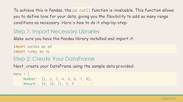Grouping Pandas DataFrames with Conditional Ranges