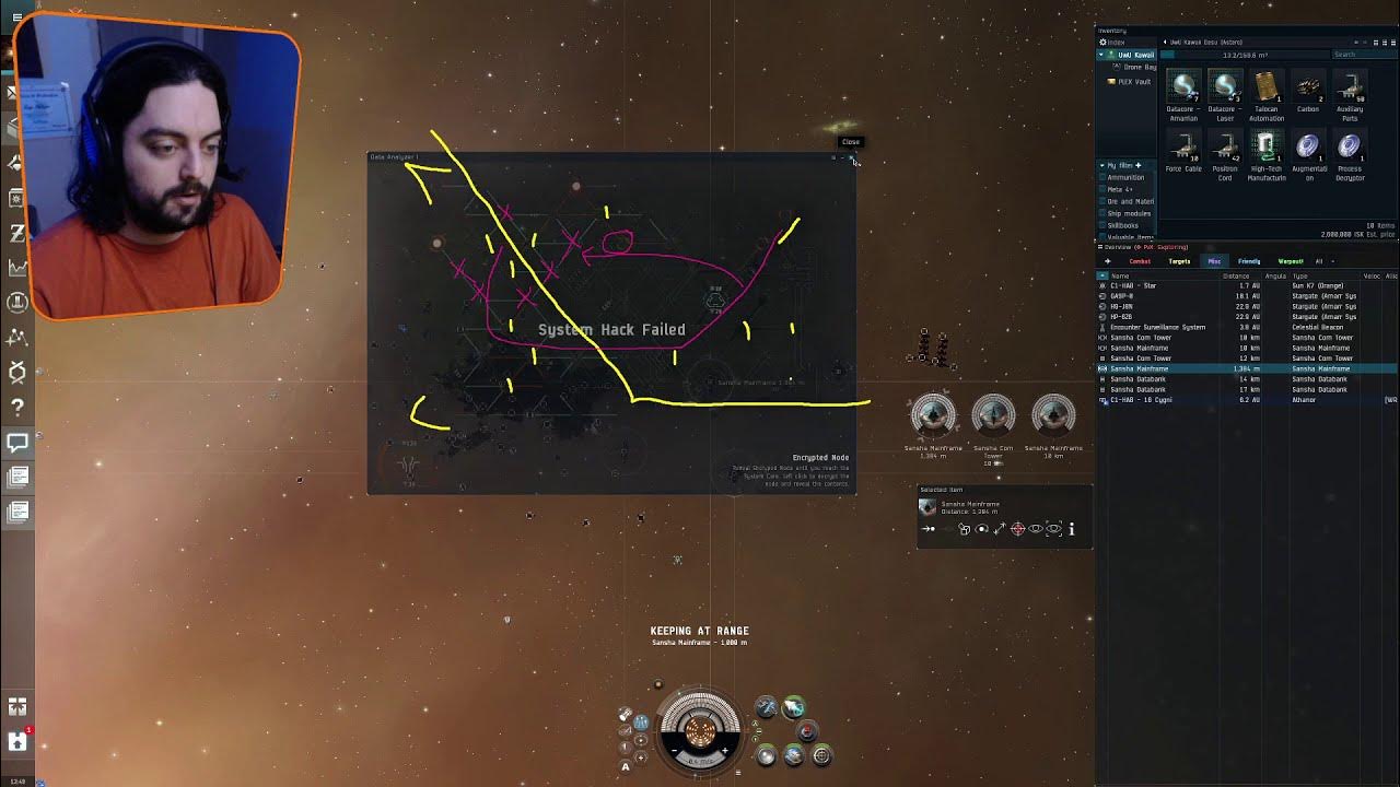 Eve Online Exploration Hacking Tutorial / Walk through / Guide