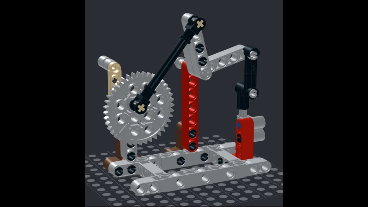 Lego rotational motion is vertical reciprocating motion YouTube