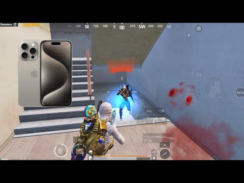 Wow!! NEW iPHONE 15 PRO MAX GAMEPLAY🔥Pubg Mobile