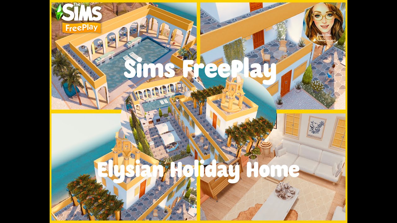 Sims FreePlay Elysian Holiday Home 😎