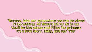 Love Story I Shania Yan Cover Lyrics