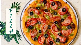 Пицца За 30 Минут Без Дрожжей Тонкое Тесто Dinara Göksu