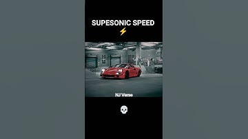 Ferrari F40 x Porsche GT3 | Supersonic Speed Edit ⚡ | Cinematic Car Edit 2025