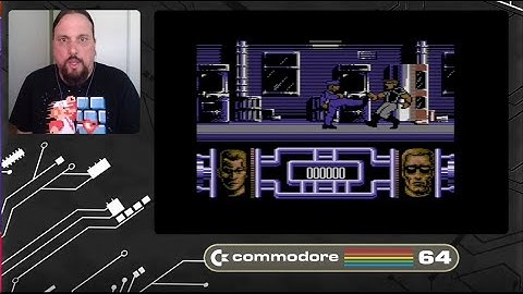 Terminator 2 on Commodore 64 | Games Based on Movies