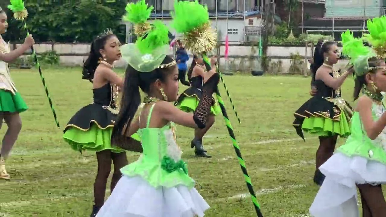 สีเขียว กีฬาสี ร.ร.อนุบาลป่าพะยอม 2565